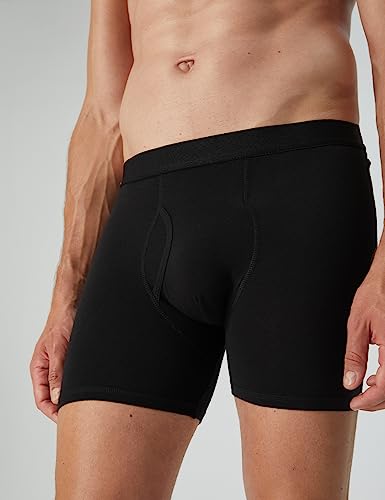 Image of Natural Feelings Boxer Briefs Mens Underwear Men Pack Soft Cotton Open Fly Underwear
