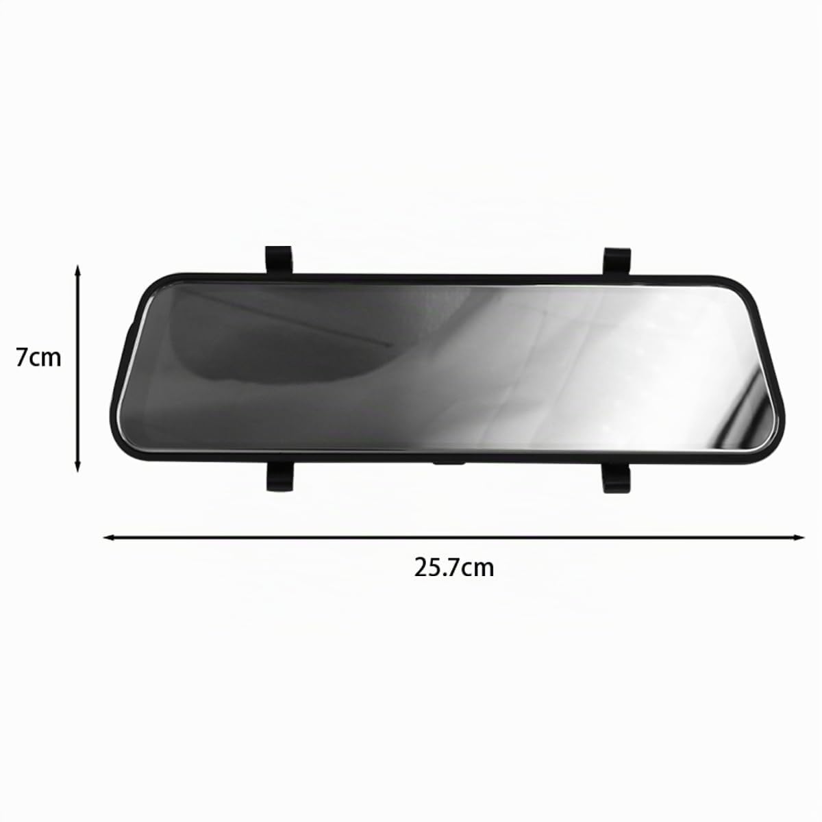 10-Zoll-Spiegel-Dashcam vorne und hinten mit 32G-SD-Karte, Auto-Rückspiegel-Dashcam, verstellbare Rückwärtslinie, IP69 wasserdichte Rückfahrkamera