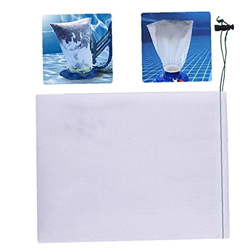 Sac à piscine Fine Sac à piscine Aquarium Piscine de piscine de piscine avec cordon de verrouillage de S 3PCS Outils de nettoyage de piscine - Image 3