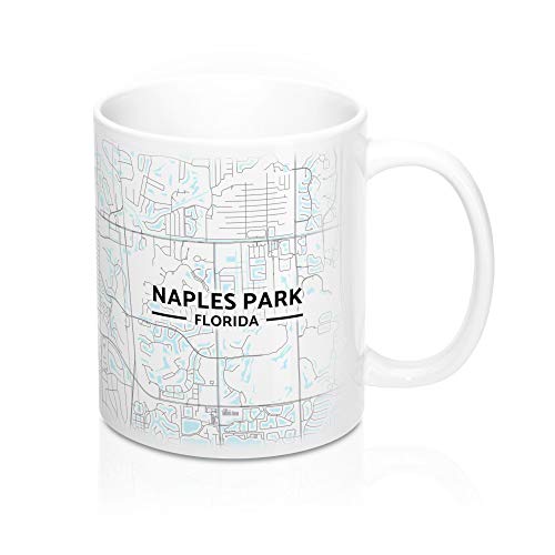 Hometown Bias Naples Park, Florida FL Map Mug (11 oz)