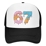 67 Ice Cream Drip Trucker Hat 4489 Teen Six Seven Slang Hat