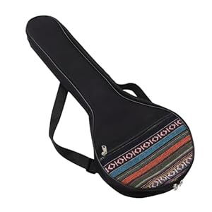 TOYANDONA Banjo-Ukulele Konzerttasche mit Ethno-Muster