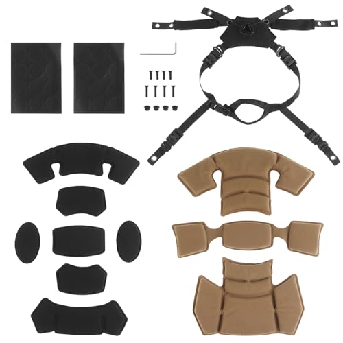 Doublure intérieure casque tactique avec mousse à mémoire de forme