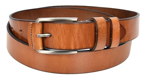Mens Real Leather Handmade Casual Style Every Day Adjustable Daily Wear Belt Taraz, Tan, Length 102 cm, 36" Waist2