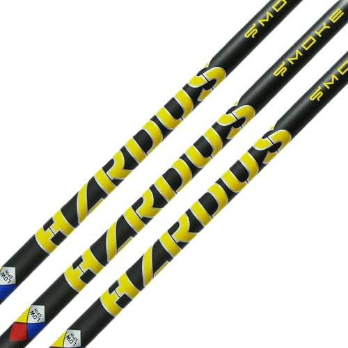 TRUE TEMPER New Project X HZRDUS Smoke Driver/Fairway Shafts, Choose Model/Flex/Adapter (Uncut, Smoke Yellow, 70g - 6.0)