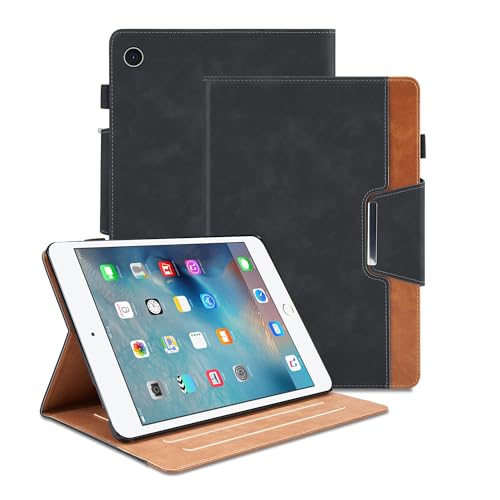 Étui iPad 9,7 en cuir synthétique de qualité supérieure avec finitions soignées
