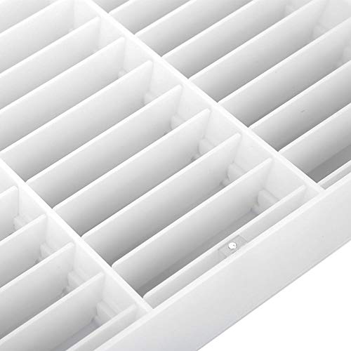Nail Art Box Organizer, 30 Compartments Nail Tips Container Empty Transparent Bead Rhinestone Storage Decoration Solutions 9.44 X 7.48 X 1.77Inch(White) #TOP7