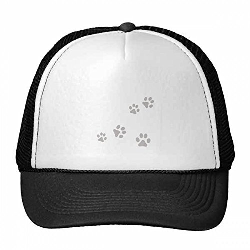 Casquette camionneur patte de chat gris pour vos sorties et balades en plein air