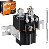 GODCTSUP Club Car 48V Solenoid for Club Car DS 1995-UP & Precedent 2004-2008 Electric Models, Golf Cart 4 Terminal Solenoid with Resistor, OEM# 101908701, 102774701