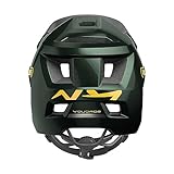 ABUS MTB Helmet YouDrop - Mountain Bike Helmet for Kids and Teens for Day-to-Day Use or Off-Road Touring with Space for a Ponytail - green, Size S - Image 3