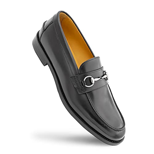 Mezlan Bit Loafer (Black, Us_Footwear_Size_System, Adult, Men, Numeric, Medium, Numeric_9) #TOP1