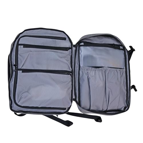 Member's Mark Travel Backpack, 30L Capacity, Gray, 18.7 x 14 x 6 Inches3