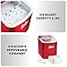 Igloo ICEB26RR 26-Pound Portable Automatic Ice Cube Maker, Metallic Red