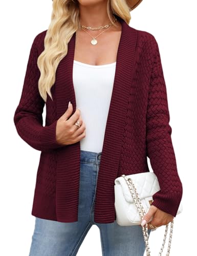 VIMPUNEC Womens Fall Cardigan Sweaters Casual...