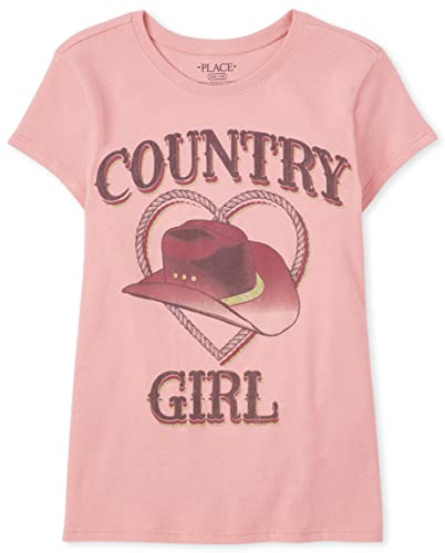 Image of The Children's Place Girls Short Sleeve Graphic T-Shirt