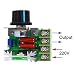 Yosoo Controlador PWM de Motor de CA de Control de Velocidad 2000W...