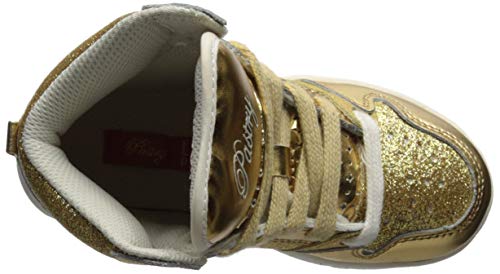 Pastry Glam Pie Glitter Dance Sneakers, Gold, Youth/Size 2 #TOP6
