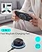 Wireless Charger 2Pack 6FT Samsung Magnetic Wireless Charger Fast Charging Pad with USB-C/A Ports for Samsung Galaxy S25 Ultra/S24 FE/S23 Ultra/S22/S21/Z Google Pixel 9-7 | Strong Magnet Technology