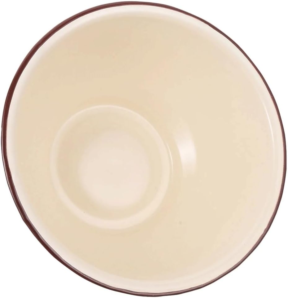 Enamel Bowl Vintage Enamelware Basin Soup Storage Camping Cutlery Household Wedding Decor