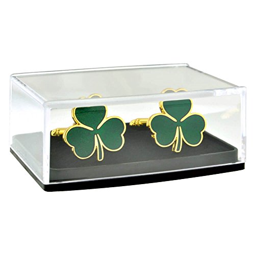 Set de Mancuernas Trébol Verde de San Patricio miniatura 3