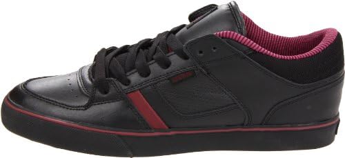 Osiris Men's Chino Low-M, Black/Burgandy/RR-Burns Leather | Image 6