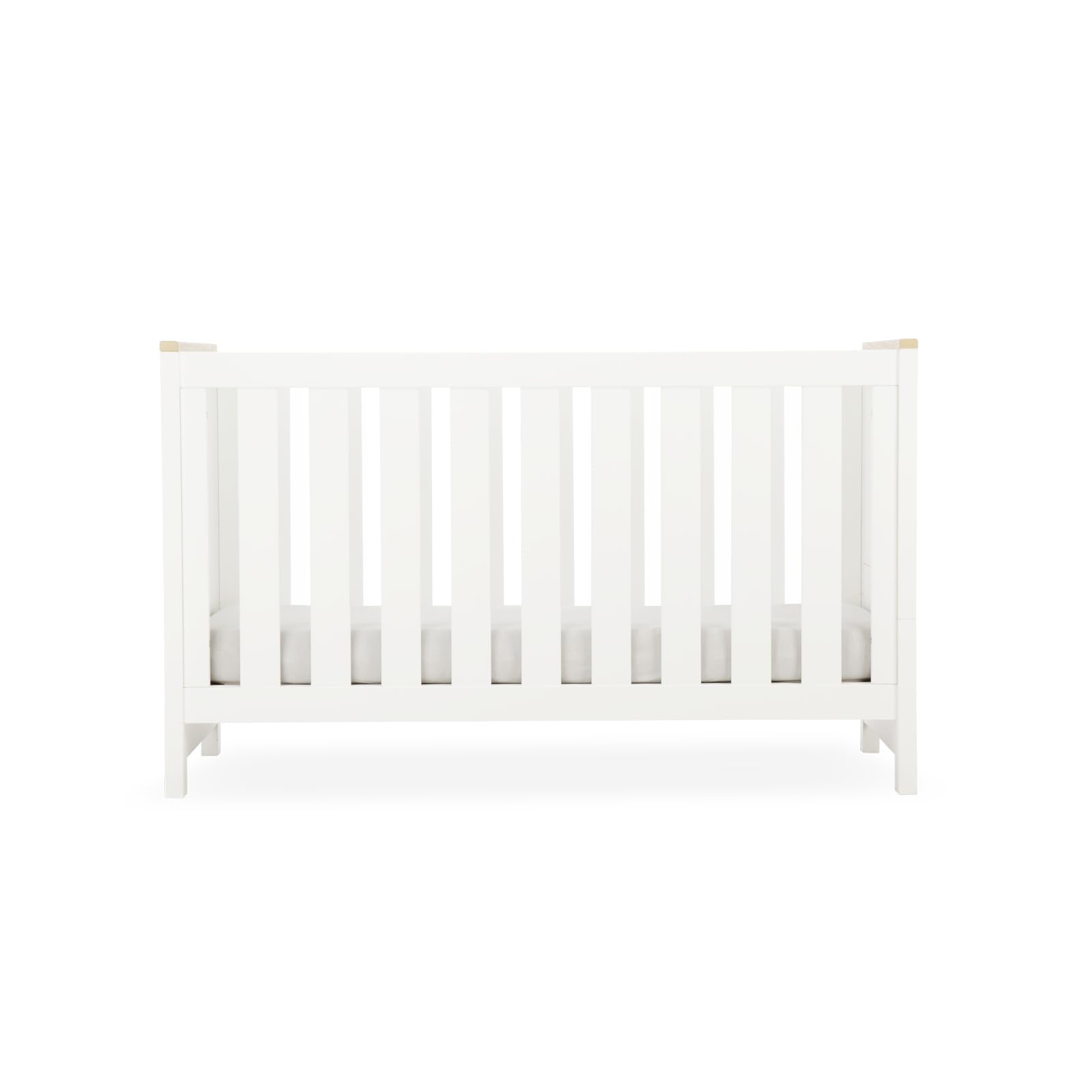 CuddleCo Luna Baby Cot Bed - Contemporary Look Nursery Furniture with 3 height settings