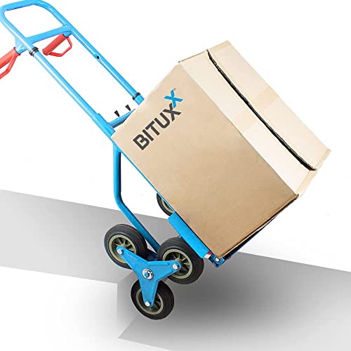 Treppenkarre Bituxx Sackkarre mit 200 kg Tragkraft für Treppen