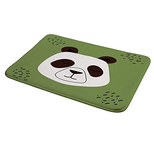 Ensemble de tapis de bain antidérapant lavable pour douche et baignoire