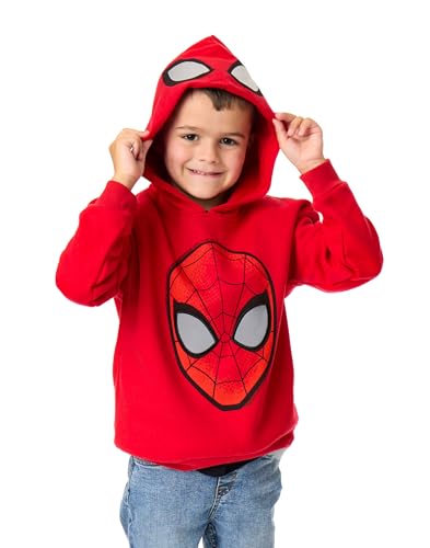 Marvel Spiderman Boys Hoodie | Kids Superhero Graphic Hooded
