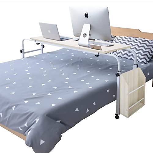 Table de lit réglable avec roulettes pour ordinateur et repas - Modèle A - 6