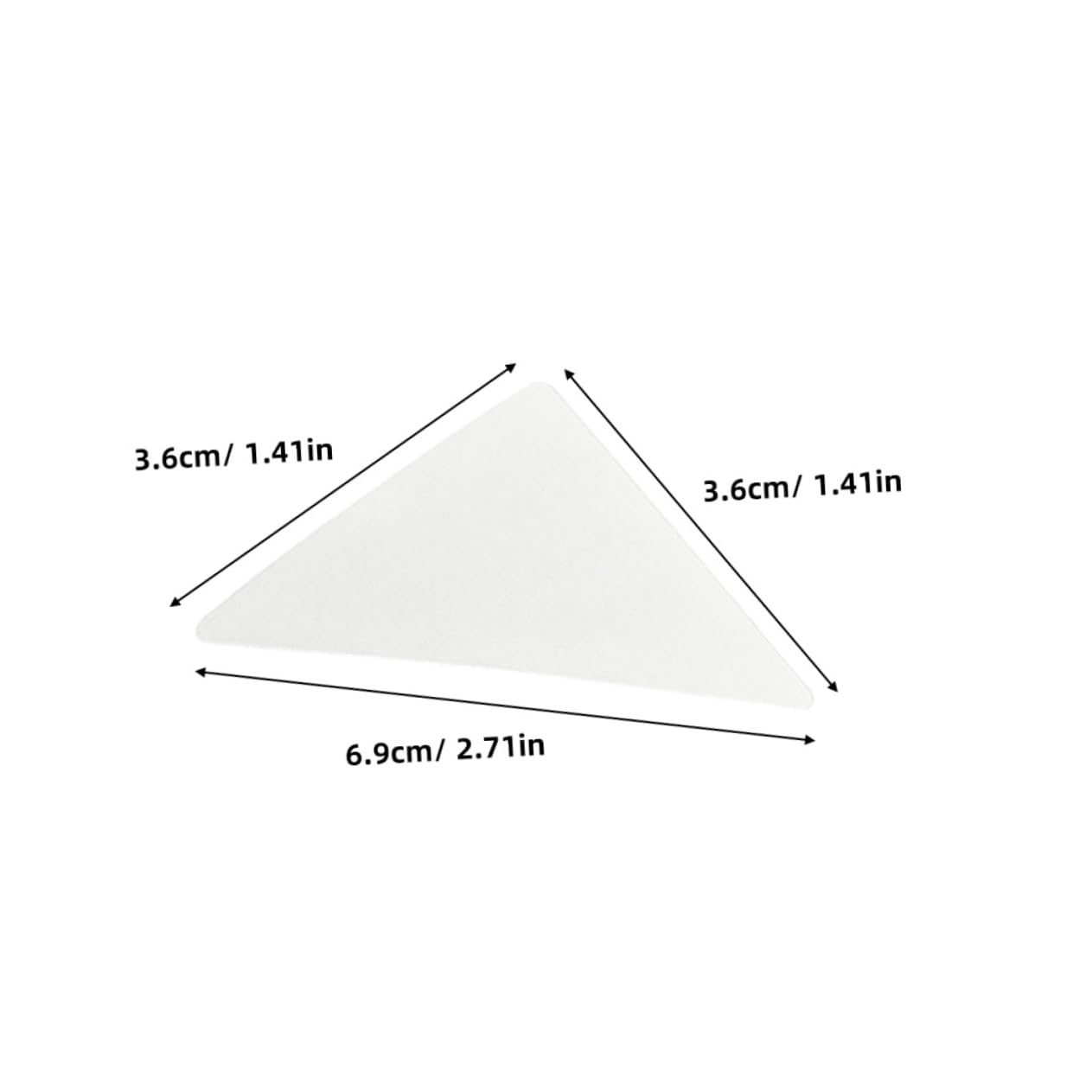 BESPORTBLE 180Pcs Collar Stickers for Men Collar Stays Triangle Collar Collar Shaper for Men Shirts Keeps Collars Neat and Firm