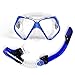 SOHAPI シュノーケル 2点セット 大人 子供 しゅのーける シュノーケリング シュノーケル マスク 曇り止め 水中メガネ ダイビングマスク 男女兼用 強化ガラス 水漏れを防止 広域視界 着脱簡単 初心者向け 収納バッグ付