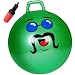 WALIKI Adult Size Hopper Ball | Jumping Ball | Hopping Ball | Bouncing Ball with Handles | Green 29"