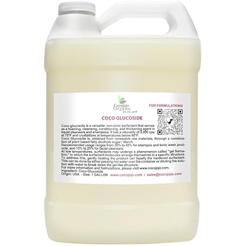 cocojojo - Coco Glucoside Surfactant - 1 Gallon Cover