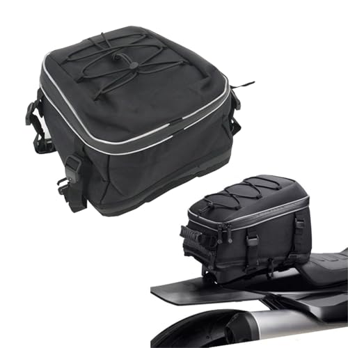 Sacoches arrière moto haut de gamme étanches pour Harley Sportster S 1250 kit siège noir