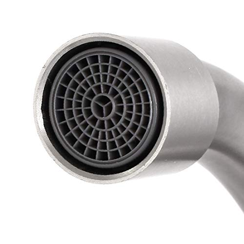 X-DREE 1/2BSP 304 Stainless Steel Wall Mount Rotary Wash Sink Basin Water Tap Faucet(1 / 2BSP 304 Acero inoxidable Montaje en pared Fregadero giratorio Lavabo Fregadero Grifo de agua Grifo