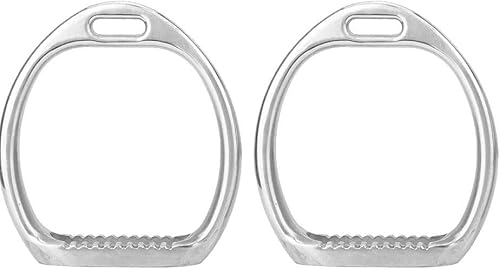 WEMBILS Aluminum Stirrups for Horse Saddle Safety Lightweight Stirrups Kid Horse Saddle Aluminum Stirrup