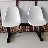 Con una capacidad de carga de 250 kg, esta silla estilo banco tiene capacidad para dos personas, con una estructura reforzada que distribuye uniformemente el peso y evita la deformación con el tiempo.