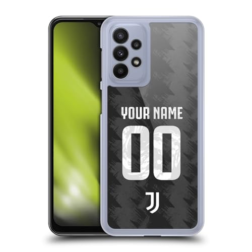 Licenza Ufficiale Personalizzata Personale Juventus Football Club Away Kit Partita Custodia Cover Dura per Parte Posteriore Compatibile con Samsung Galaxy A23 5G 2022