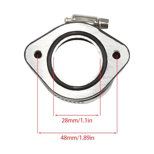 Colector de admisión PE28 carburador de 28 mm accesorios moto 2