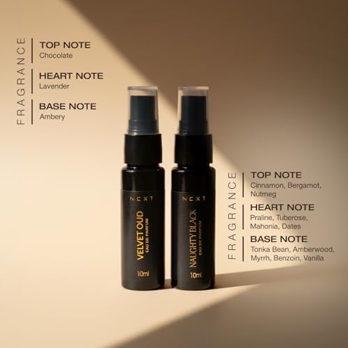 Image of Next Care Essentials Perfume Set for Men & Women - 6 x 10ml | Fresh, Woody, Musky, Fragrance Eau De Parfum (EDP) | Long Lasting & Everyday Wear |Birthday Gift for Man & Woman, Unisex