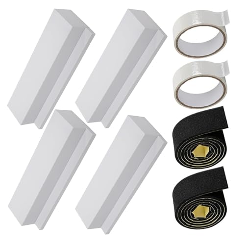Fuites d'air sur climatiseur de fenêtre en U ? Découvrez notre lot de 4 joints de mousse isolante