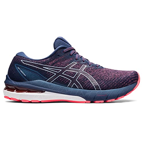 ASICS Women's GT-2000 10 Running Shoes, 11, Blazing Coral/Thunder Blue by ASICS - Image 2