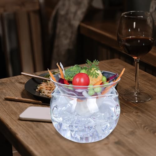Bowls de ensalada de vidrio para restaurantes y catering 8