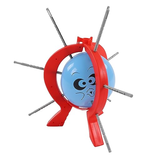 WOHPNLE Desktop Balloon Burst Game, Boom Balloon Game Party Toy Multiplayer Balloon Pop Game for Kids and Adults Portable Whack a Balloon Game with Dice and Sticks