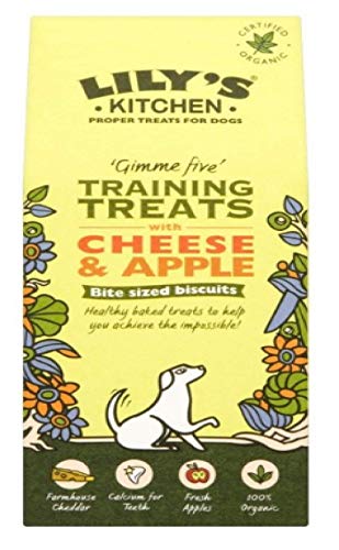 Lily's Kitchen Cuisine Orgainic Chien De Formation De Lys Traite avec du Fromage Et des Pommes 100G (Lot de 6)