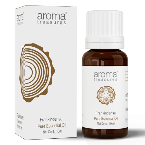 Image of Aroma Treasures Frankincense Essential Oil | 100% Pure & Natural Essential for healthy Skin /body & mind