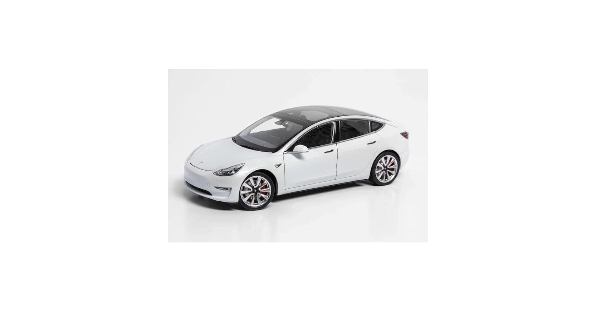 ミニカー　1/18 テスラ　モデル3 Pearl White ミニカー 1/18 テスラ モデル3 LS-COLLECTIBLES 1/18 TESLA