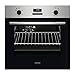 Zanussi ZOHNC2X1 Horno eléctrico 57 L 1875 W Negro, Acero inoxidable A