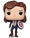 POP Marvel: What If? - Captain Carter Funko Pop! Vinyl Figure (Bundled with Compatible Pop Box Protector Case), Multicolored, 3.75 inches